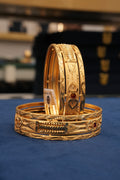 Gold Edit, Bangles & Kadas, Gold Patra demi-fine jewellery, Size 2.10, SKU BK_L_53 image 0