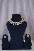Golden Leher, Necklace, Gold Patra demi-fine jewellery, SKU N_KS_5 image 0