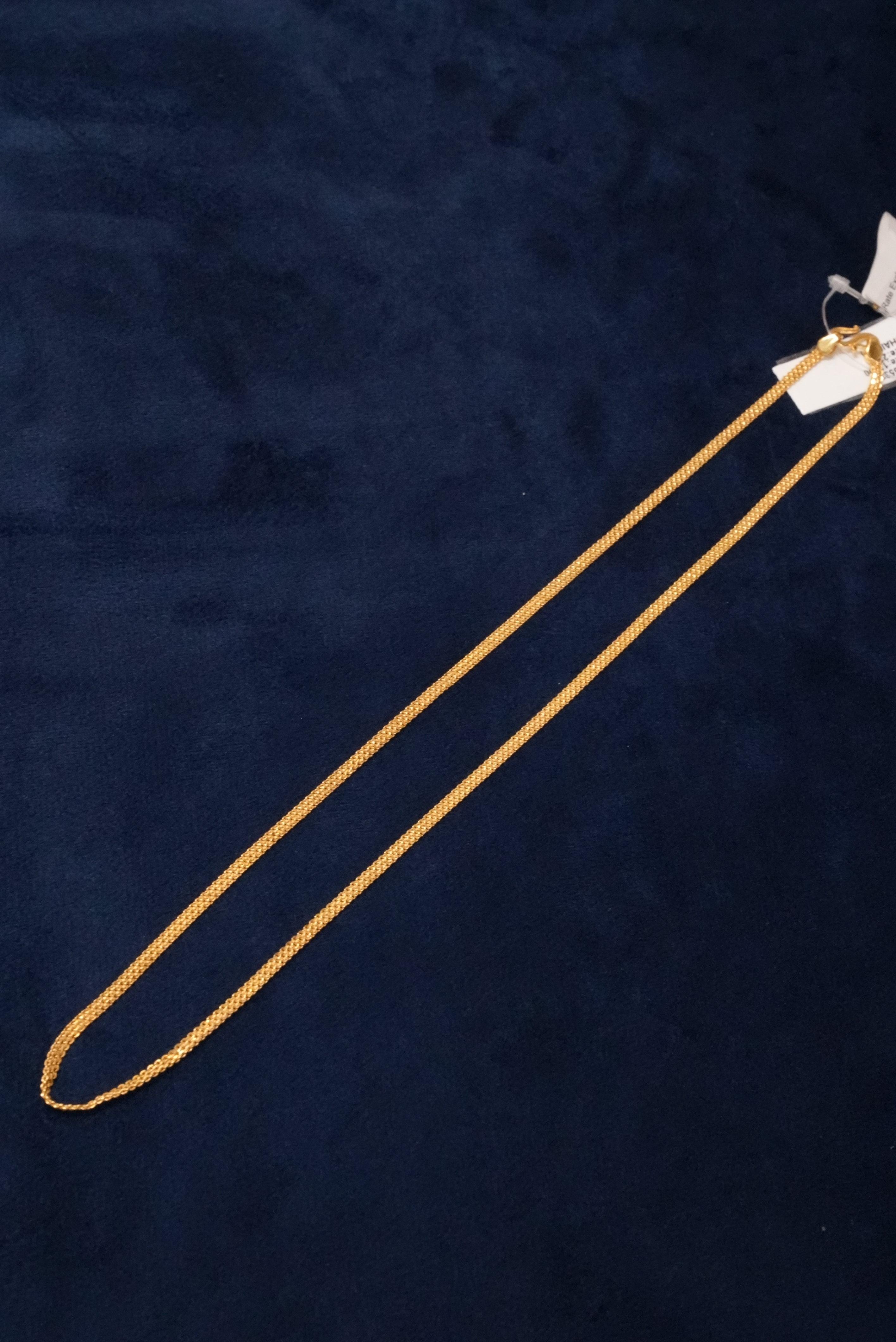Velvet Gold, Chains, Gold Patra demi-fine jewellery, Size 22 inches, SKU CH_L_11 image 1