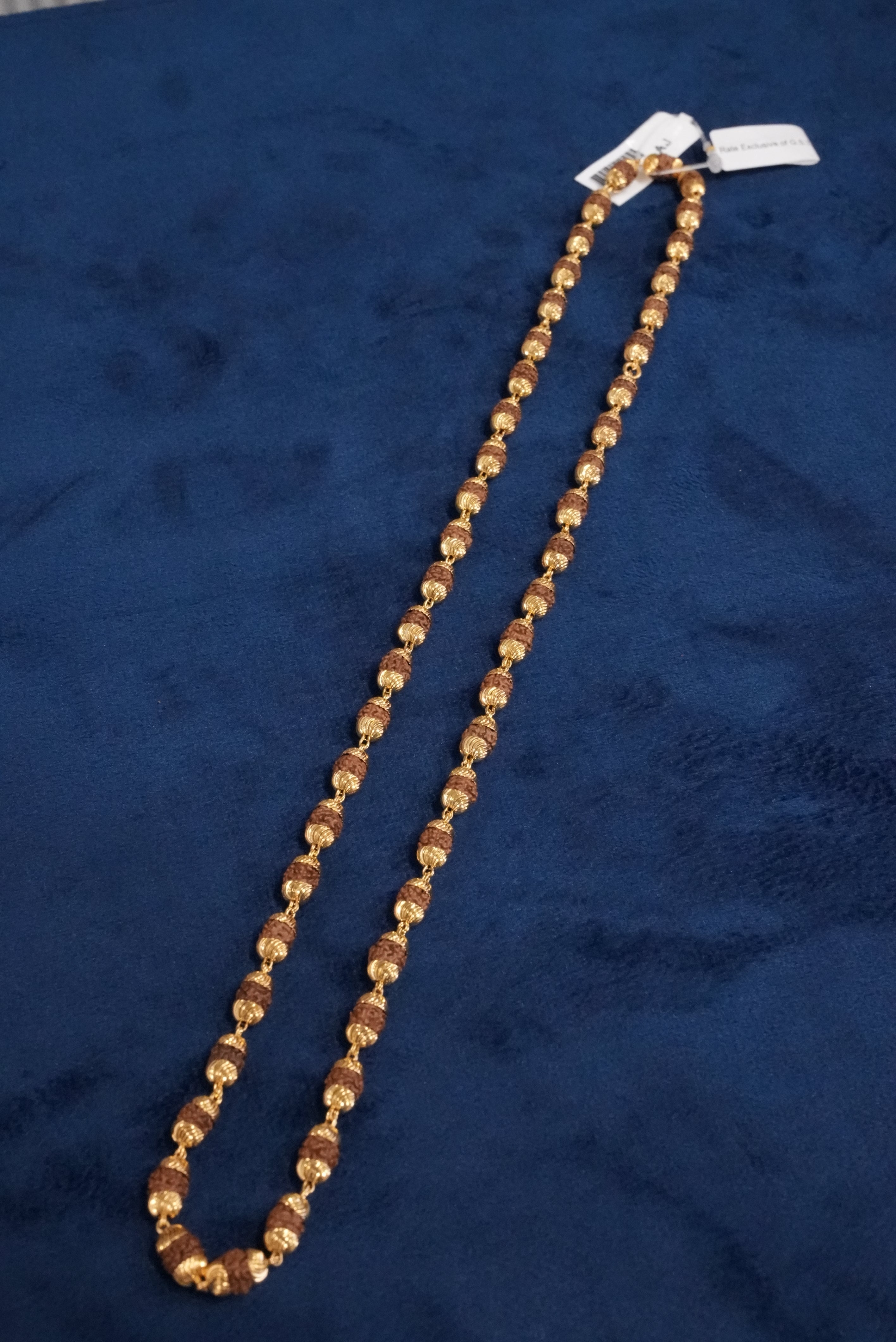 Rudra Link, Chains, Gold Patra demi-fine jewellery, Size 24 inches, SKU CH_G_7 image 1