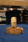 Nirbhaya, Bangles & Kadas, Gold Patra demi-fine jewellery, Size 2.6, SKU BK_L_38 image 0