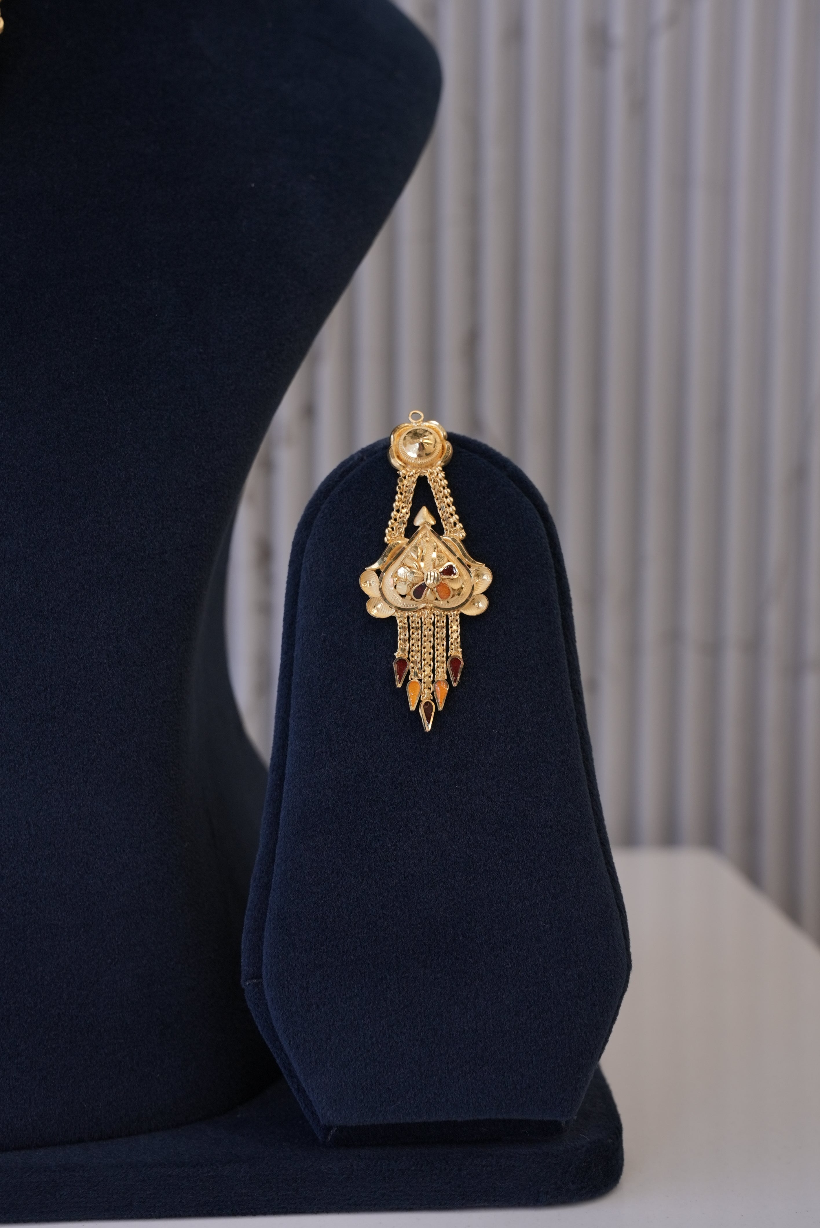 The Gilded Touch, Necklace, Gold Patra demi-fine jewellery, SKU N_GS_8 image 3