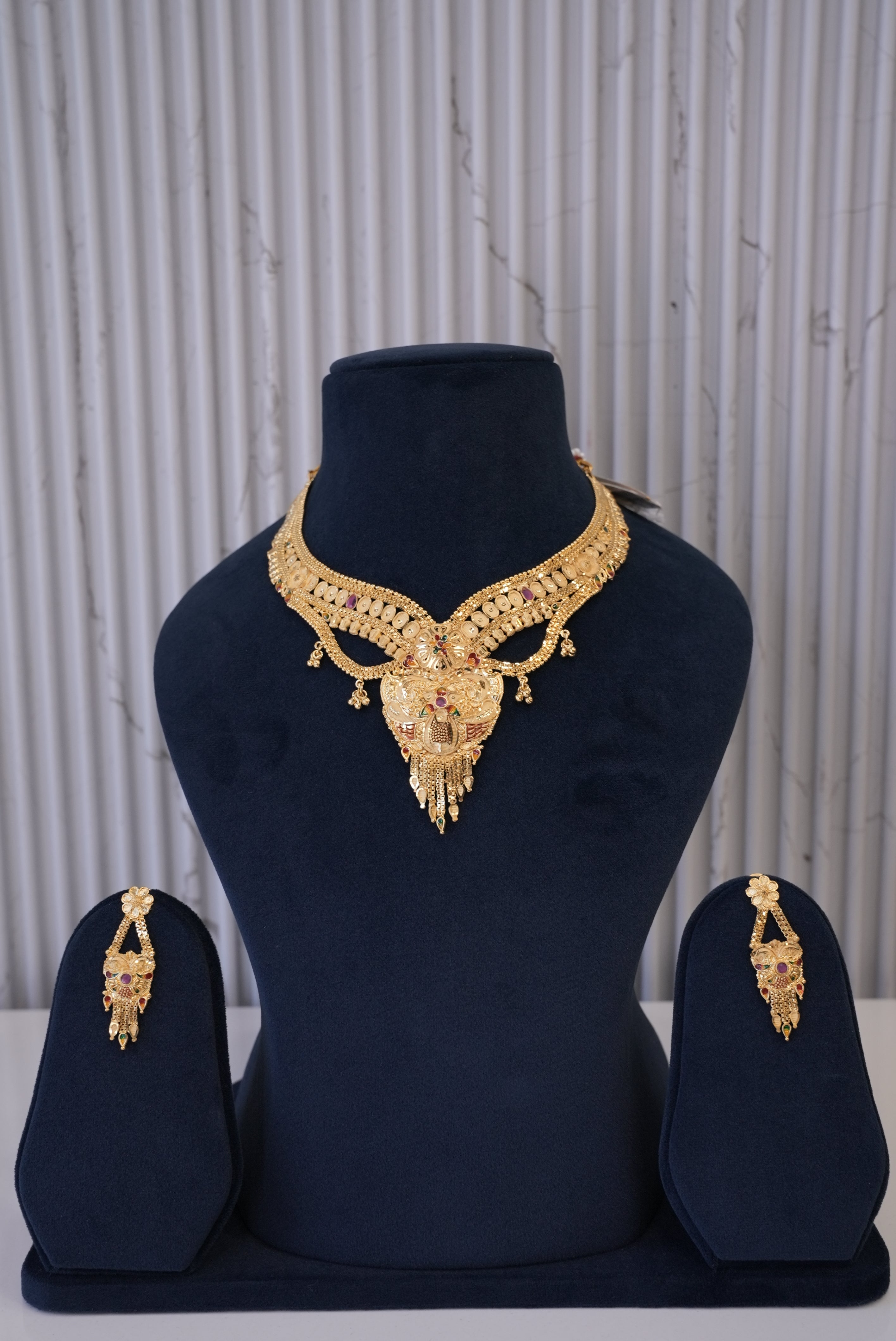 Pure Majesty, Necklace, Gold Patra demi-fine jewellery, SKU N_GS_6 image 0