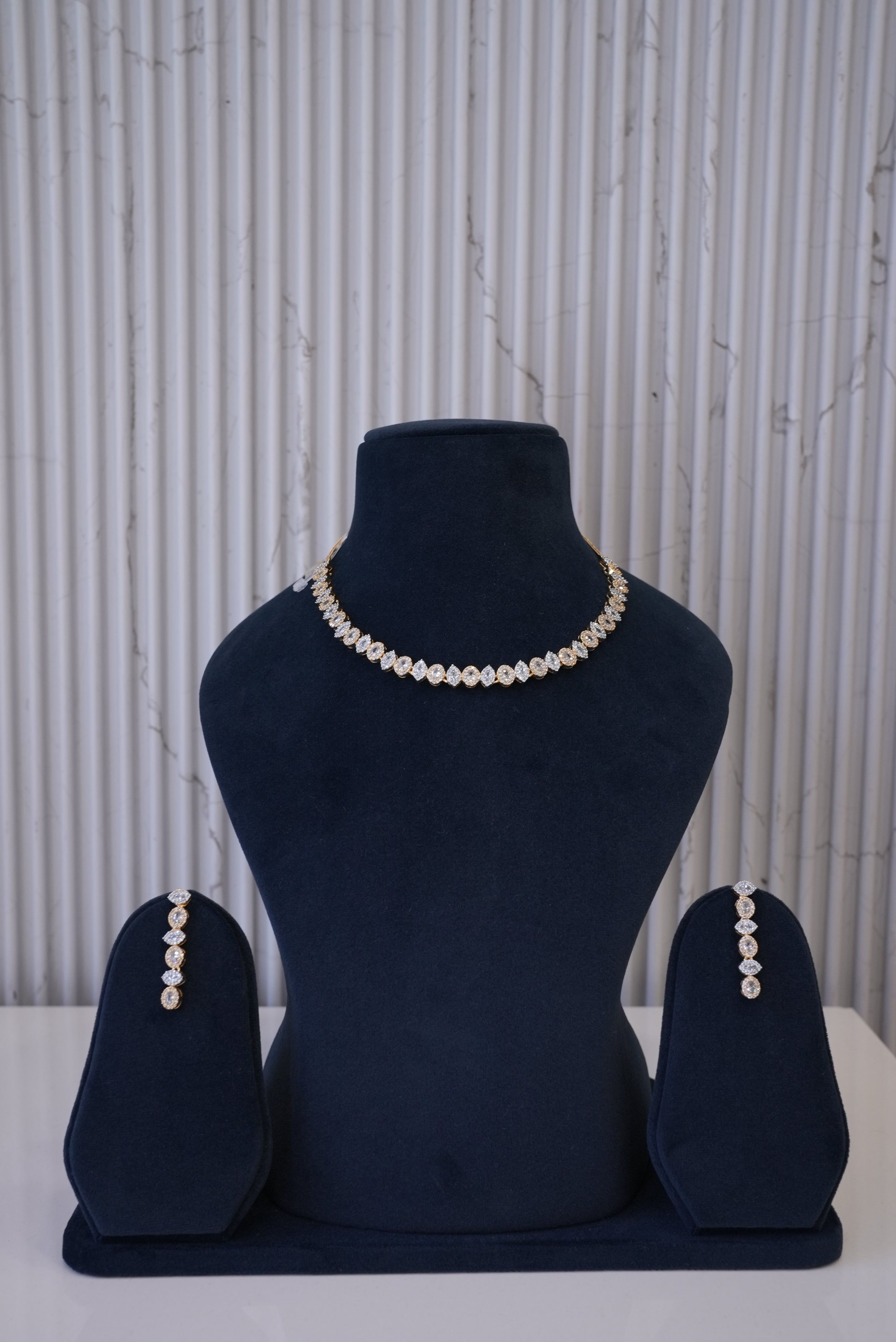 Radiant Charm, Necklace, Gold Patra demi-fine jewellery, SKU N_D_3 image 0