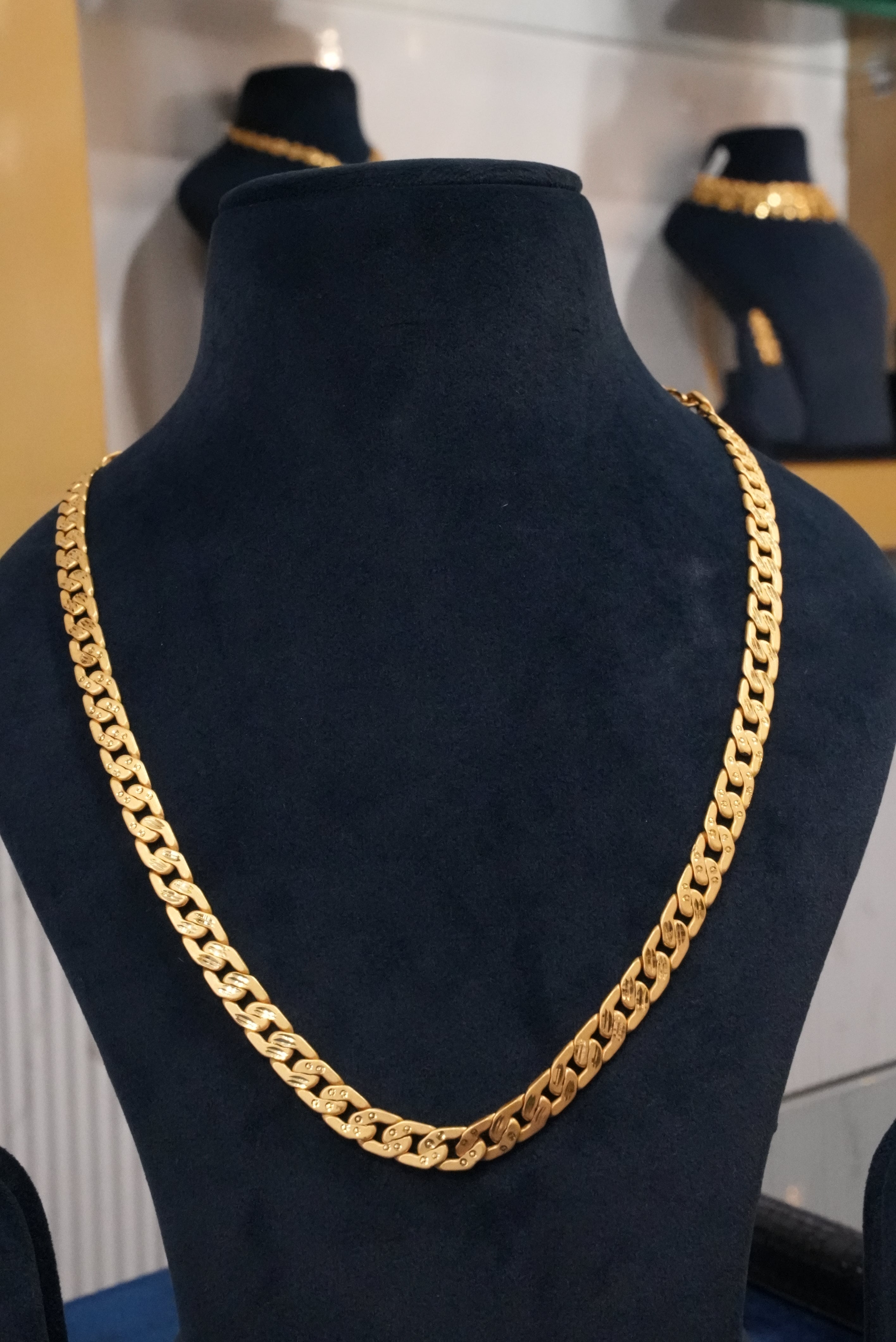 Everyday Luxe, Chains, Gold Patra demi-fine jewellery, Size 24 inches, SKU CH_G_4 image 0