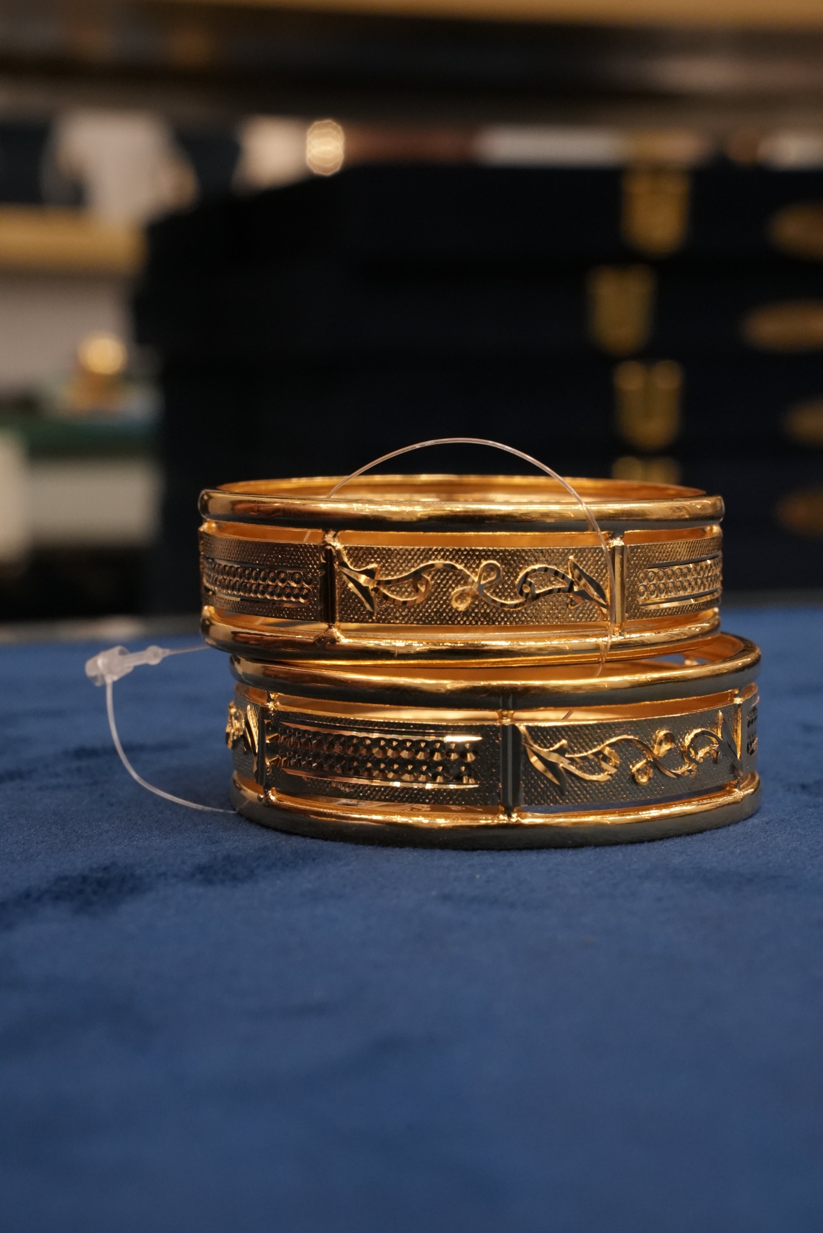 Anmol Heritage, Bangles & Kadas, Gold Patra demi-fine jewellery, Size 2.2, SKU BK_L_59 image 2