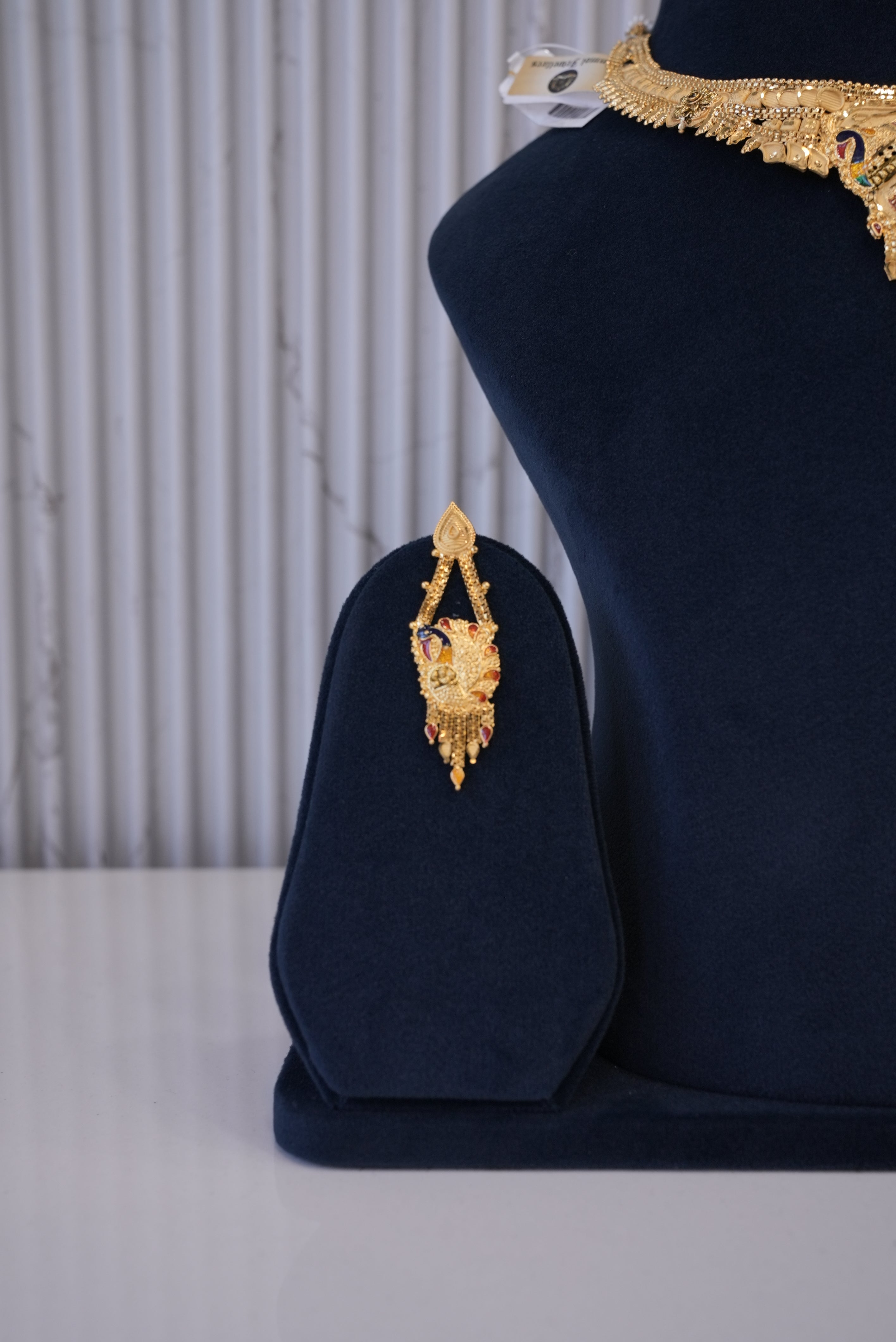 Sunlit Symphony, Necklace, Gold Patra demi-fine jewellery, SKU N_GS_5 image 2