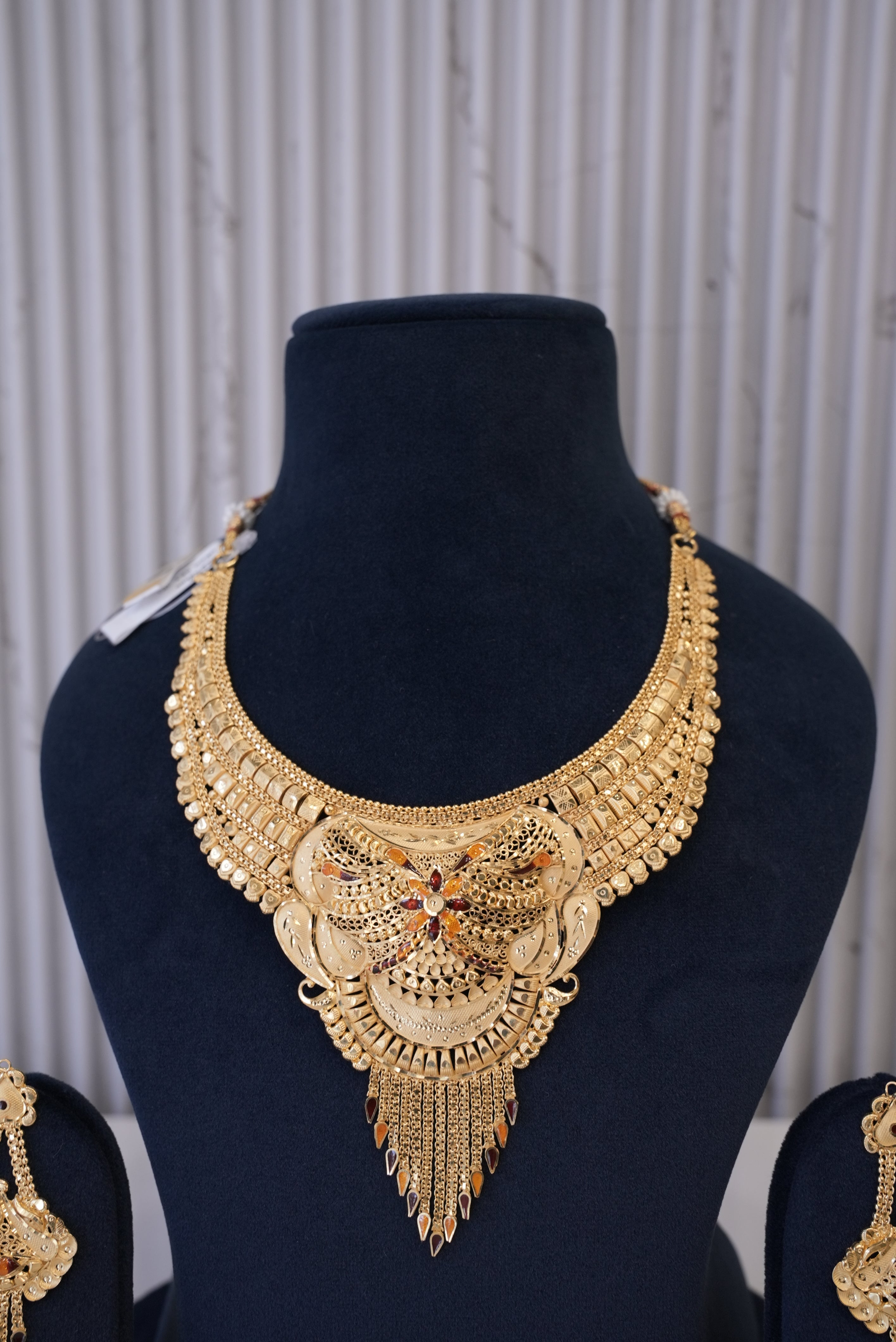 Diva‰۪s Drape, Necklace, Gold Patra demi-fine jewellery, SKU N_GS_4 image 1