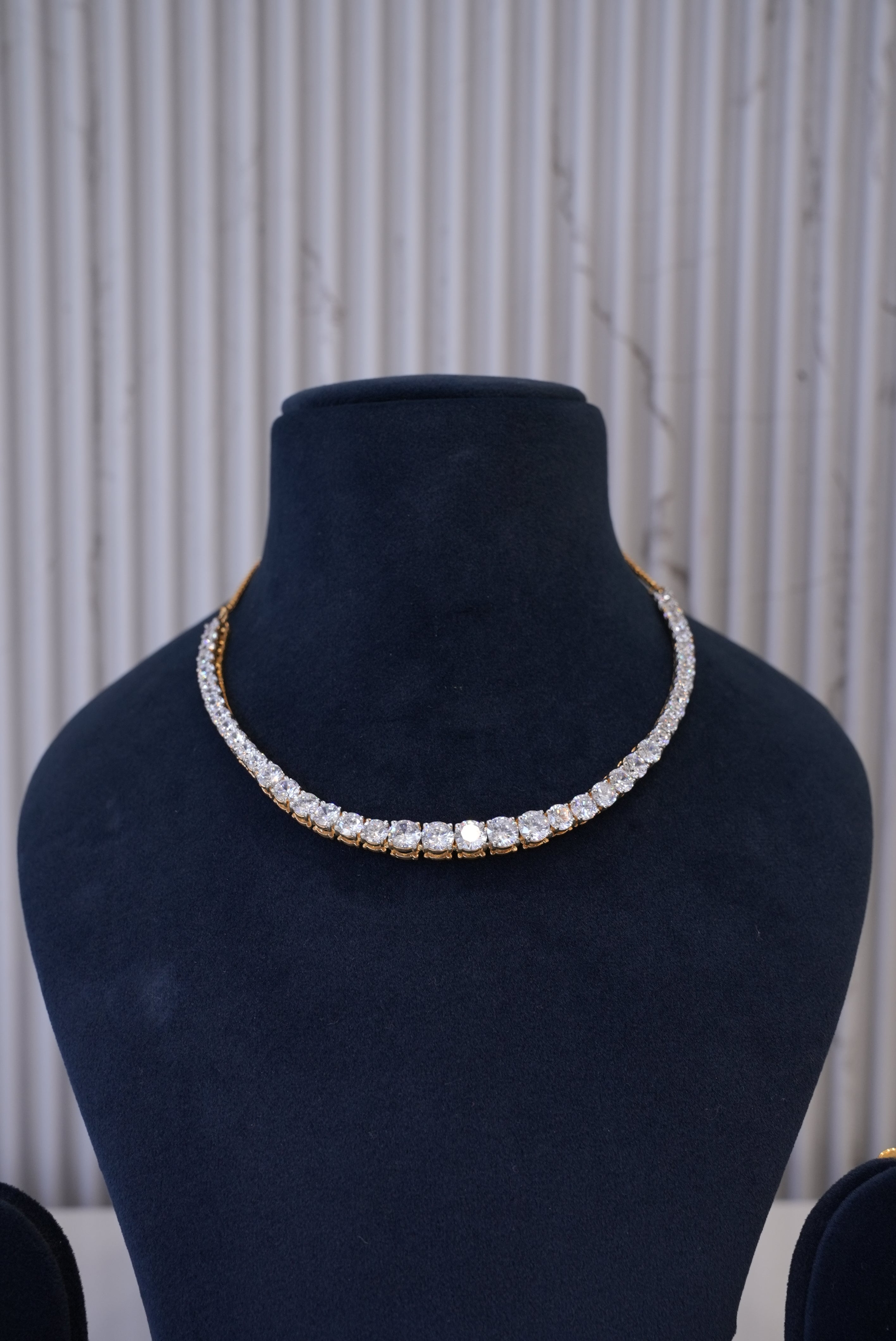 Timeless Glow, Necklace, Gold Patra demi-fine jewellery, SKU N_D_7 image 1