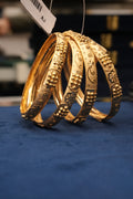 Imperial Grace, Bangles & Kadas, Gold Patra demi-fine jewellery, Size 2.6, SKU BK_L_76 image 0