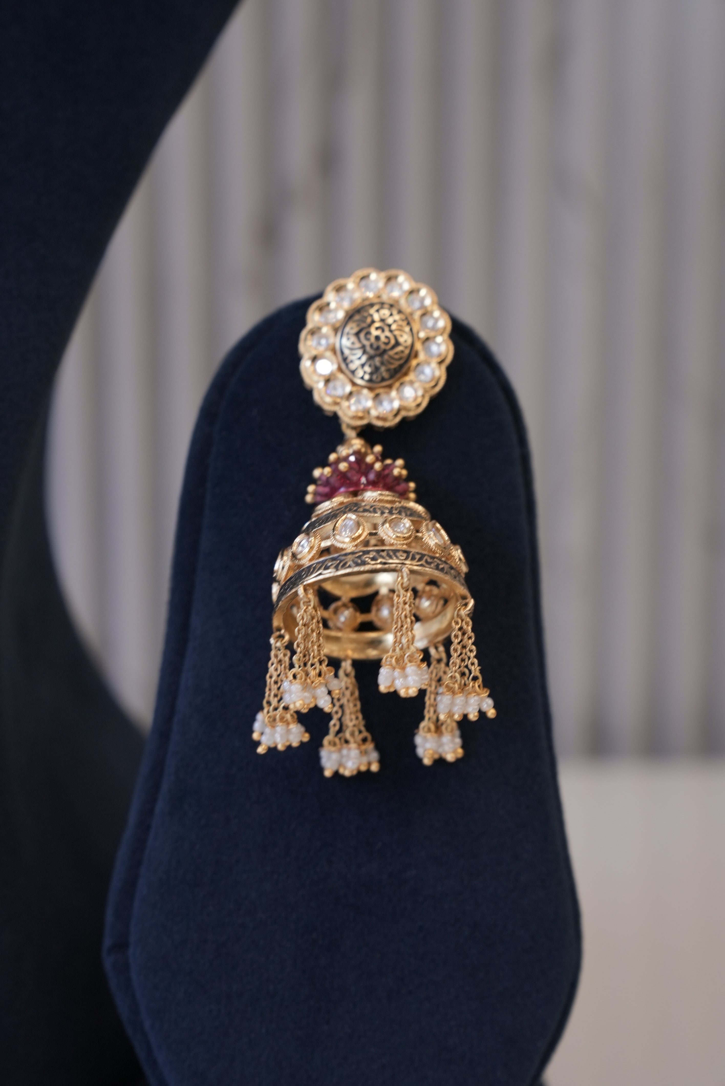 Sitara Shine, Necklace, Gold Patra demi-fine jewellery, SKU N_KS_3 image 3