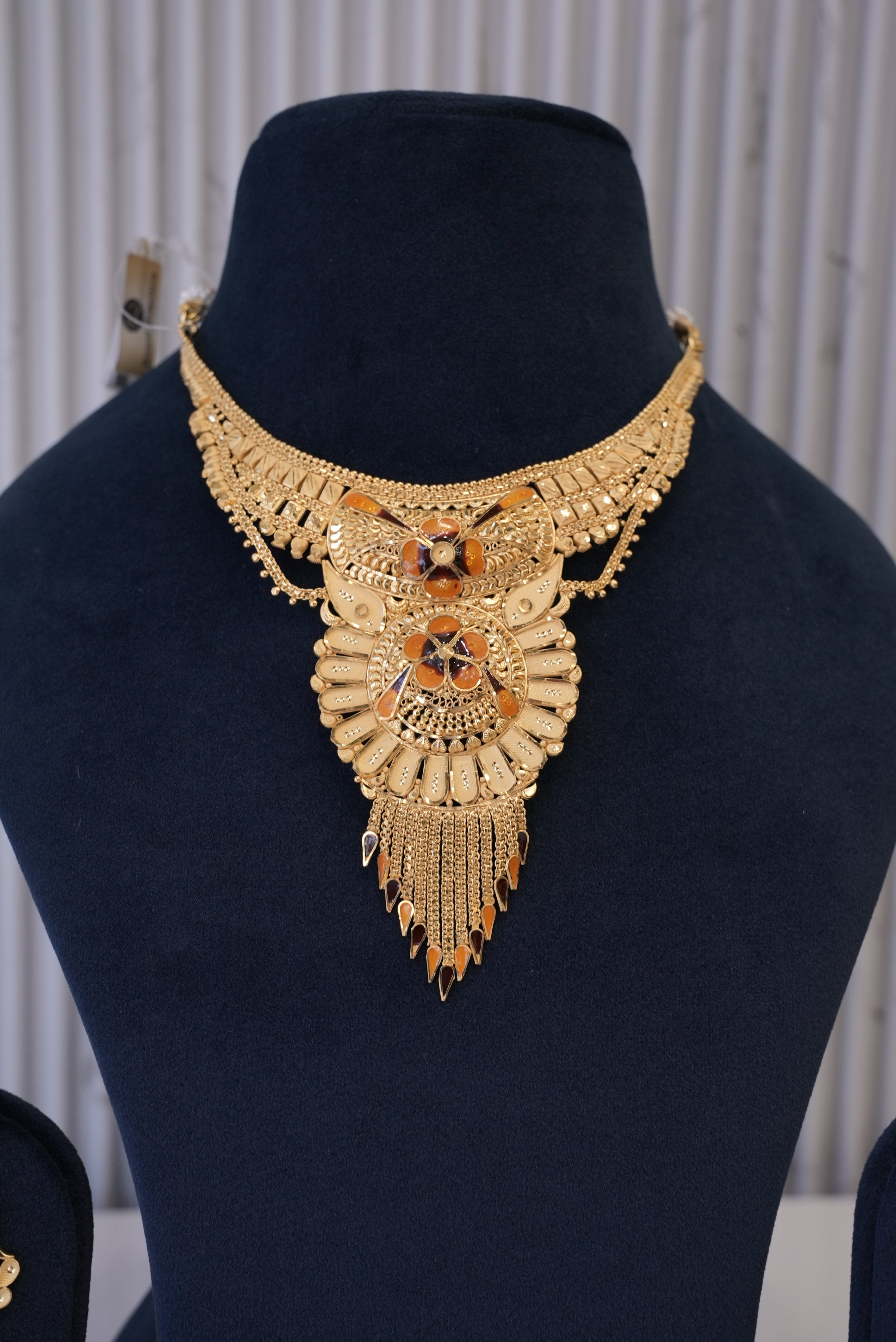 The Gilded Touch, Necklace, Gold Patra demi-fine jewellery, SKU N_GS_8 image 1