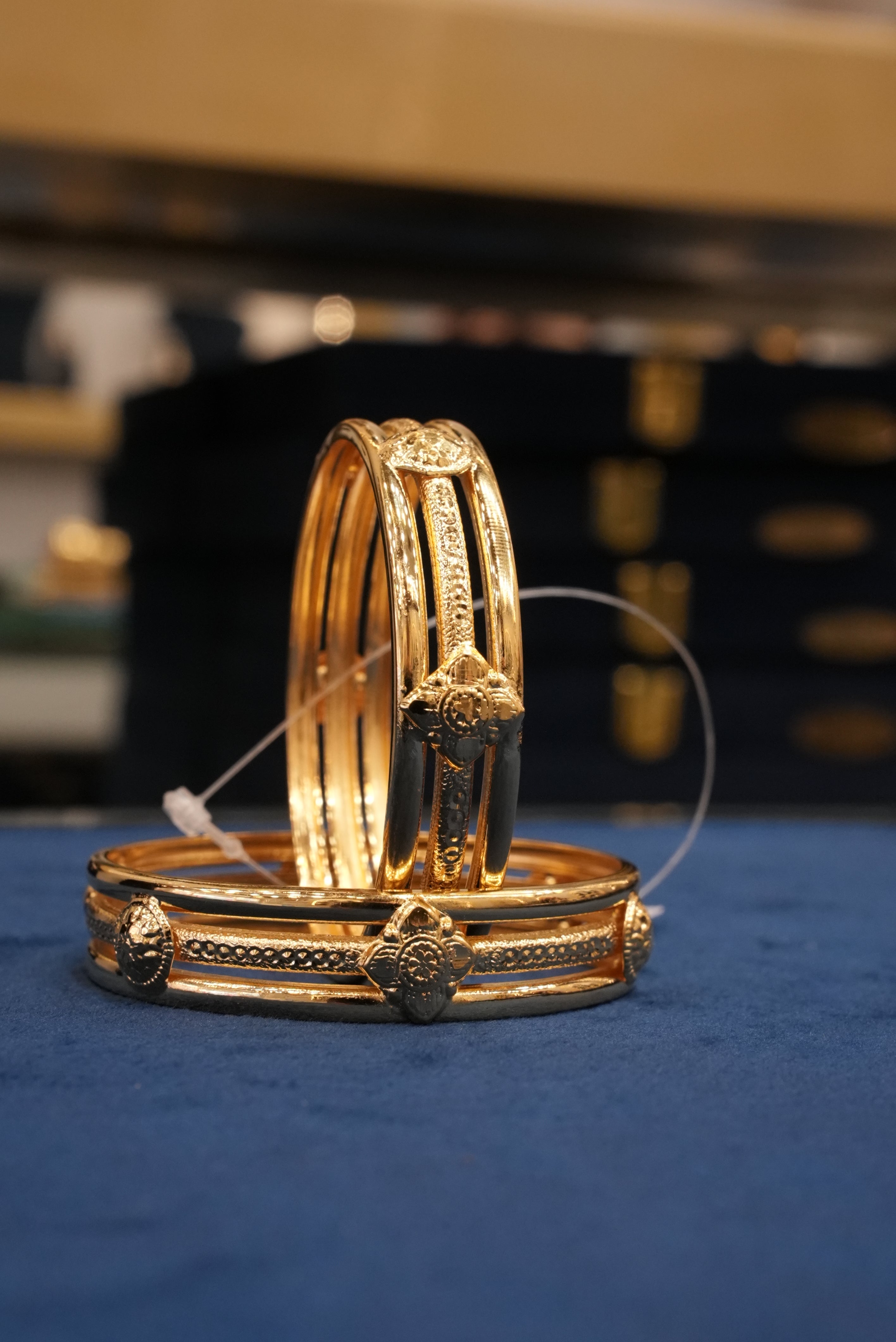 Anmol Royale, Bangles & Kadas, Gold Patra demi-fine jewellery, Size 2.2, SKU BK_L_58 image 0