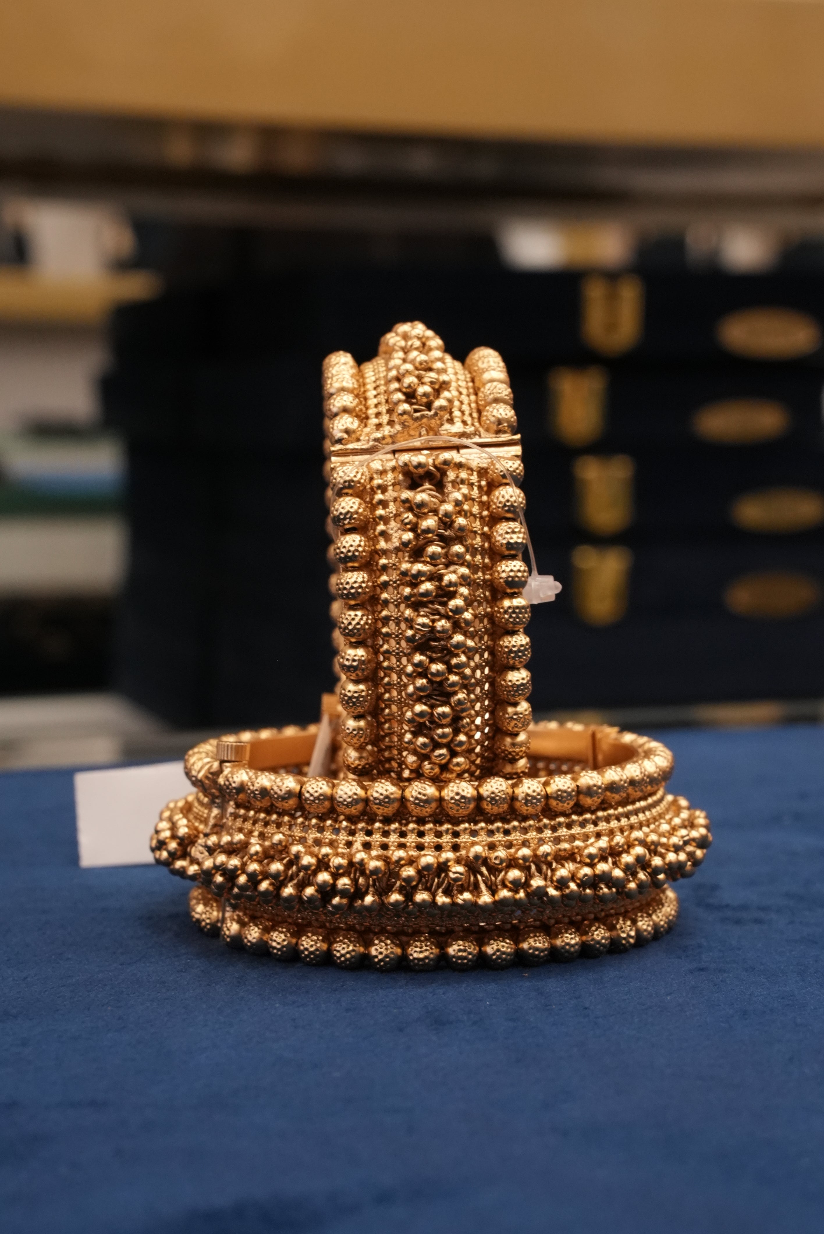 Varnika, Bangles & Kadas, Gold Patra demi-fine jewellery, Size 2.6, SKU BK_L_46 image 0