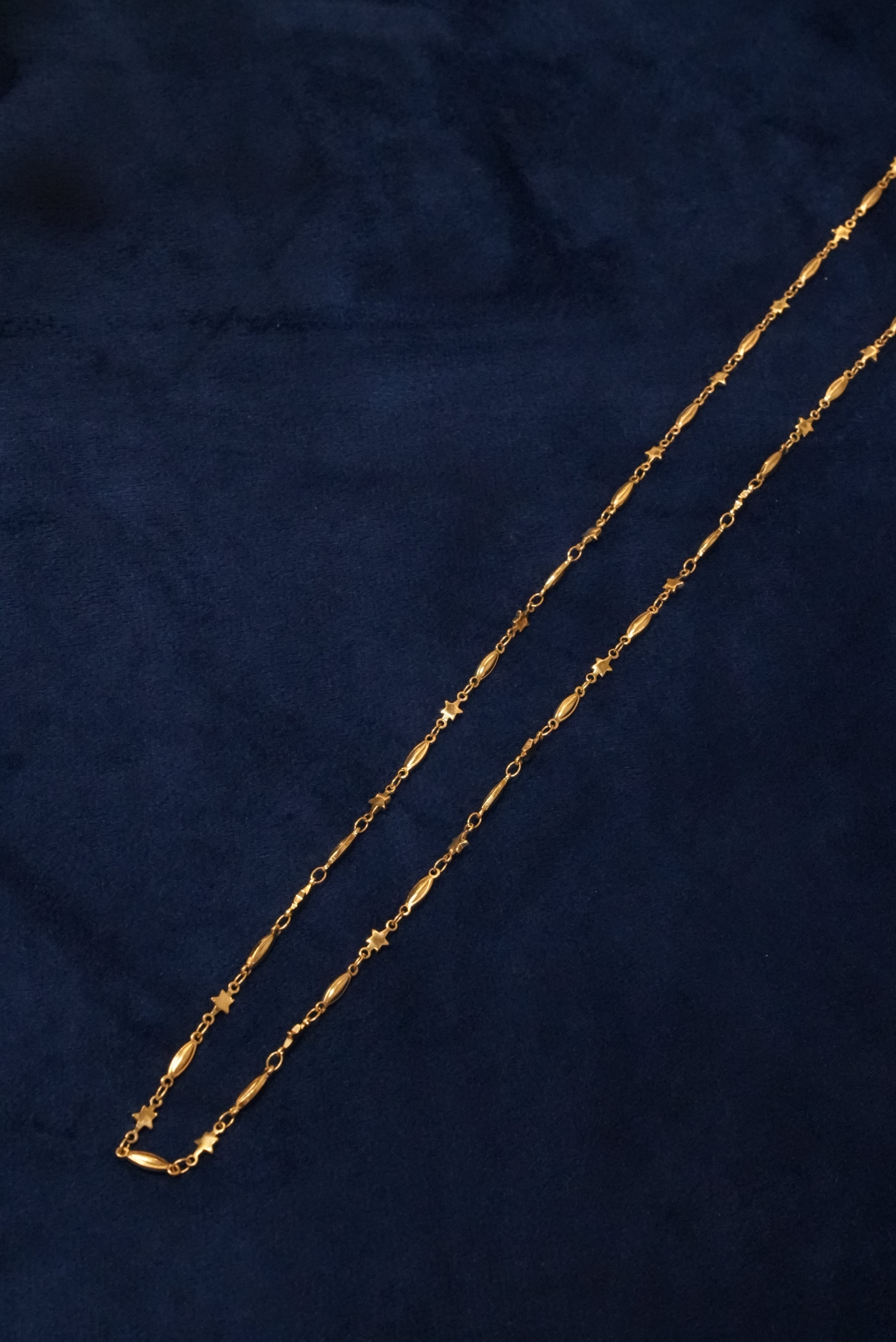 Royal Glow, Chains, Gold Patra demi-fine jewellery, SKU CH_L_9 image 1