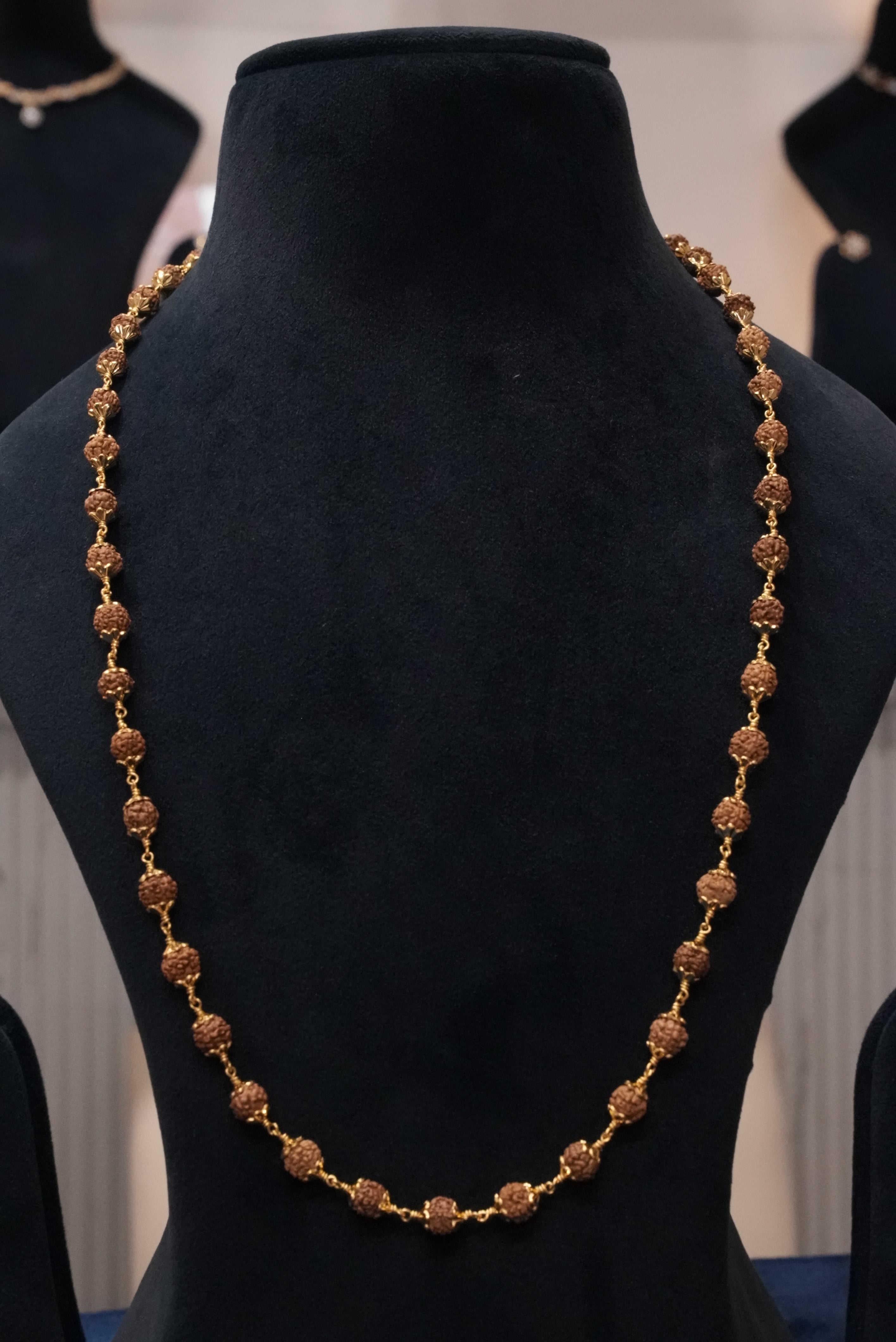 Trend Loop, Chains, Gold Patra demi-fine jewellery, Size 26 inches, SKU CH_G_16 image 0